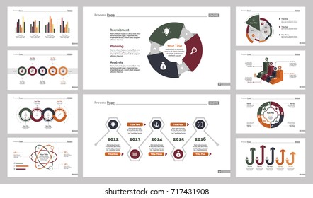 Ten Marketing Slide Templates Set