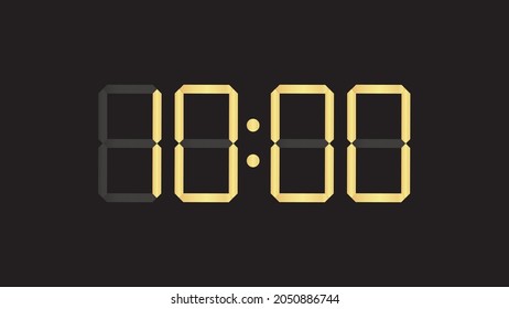 10 Am Clock Stock Illustrations Images Vectors Shutterstock