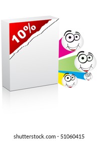 descuento del diez por ciento