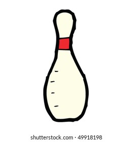 Bowling Pin Stock Vector (Royalty Free) 543552133 | Shutterstock