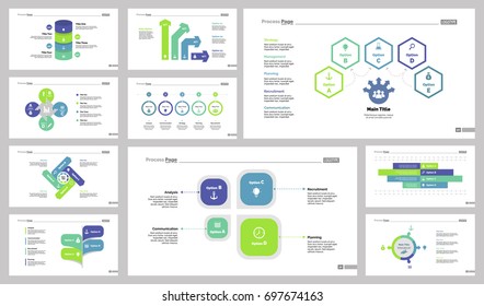 Ten Research Slide Templates Set