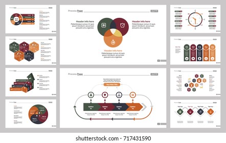 Ten Research Slide Templates Set