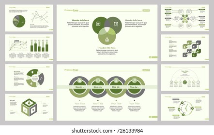 Ten Research Slide Templates Set