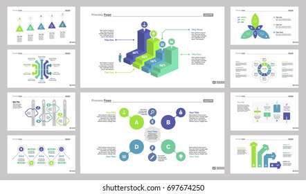 Ten Statistics Slide Templates Set