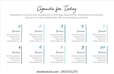 ten steps infographic template. web, internet, annual report information template. 1-10 infographic templates