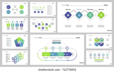 Ten Teamwork Slide Templates Set