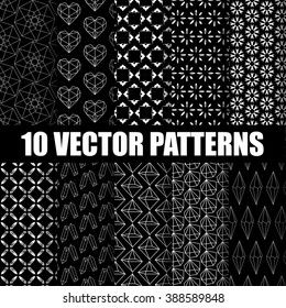 Ten vector patterns