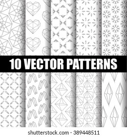 Ten vector patterns