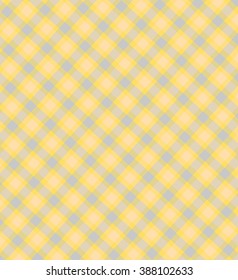 Tender checkered  yellow blue background. Vector illustration