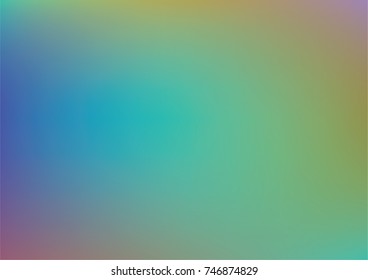 Tender dreamy pearlescent vector gradient overlay. Simple minimal horizontal cover design. Abstract glitch sparkling background. Modern technology banner. Iridescent fluorescent neon colored design.
