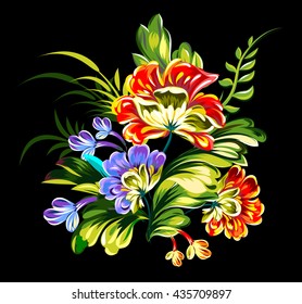 A tender flower card