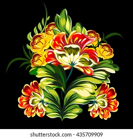 A tender flower card