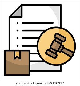 Tender Icon Element For Design