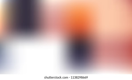 Tender Light Blue, Orange Color Gradient Overlay Mesh Vector Background. Abstract Digital Magic Sky Sea Pearlescent Wallpaper. Defocused Purple, Gold Sky Sunset, Sunrise Vibrant Flicker Hologram Teal
