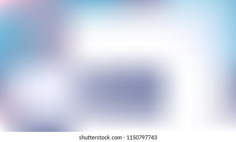 Tender Light Blue, Purple Color Gradient Overlay Mesh Vector Background. Abstract Dreamy Magic Sky, Sea Pearlescent Wallpaper. Unfocused Purple, Blue Sky Sunset, Sunrise Vibrant Flicker Hologram Teal