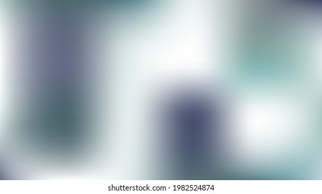 Tender Light Gradient Mesh Blue, Green Color Overlay Vector Background. Abstract Digital Magic Sky Sea Pearlescent Wallpaper. Defocused Green, Blue Sky Green Nature Funky Vibrant Holographic Teal