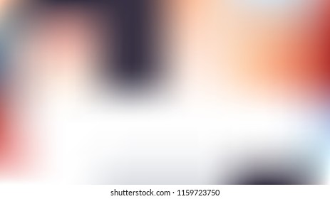 Tender Light Overlay Mesh Blue, Orange Color Gradient Vector Background. Trendy Dreamy Magic Sky, Sea Pearlescent Wallpaper. Unfocused Purple, Gold Sky Sunset, Sunrise Vibrant Modern Hologram Teal