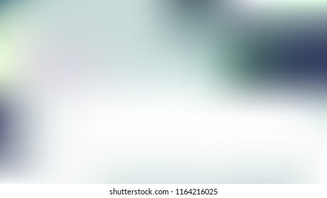 Tender Light Overlay Mesh Blue, Green Color Gradient Vector Background. Trendy Dreamy Magic Greenery Pearlescent Wallpaper. Defocused Green, Blue Sky Green Nature Vibrant Modern Hologram Teal