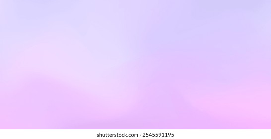 Zarte helle Pastellfarben fließend violett und rosa Mesh Farbverlauf Hintergrund. Abstrakte lila und violette Farben flüssige digitale Aquarell für ästhetisches Business-Design, Dämmerung Himmel Banner