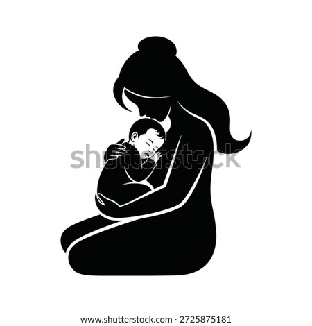 Tender Moment Between Mother And Child
