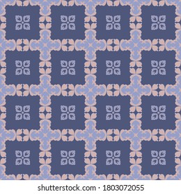 Tender ornament seamless pattern. Delicate background for design, fabric, paper, cover, packaging, home textile, wrapping, scrapbooking and wallpapers. Vector