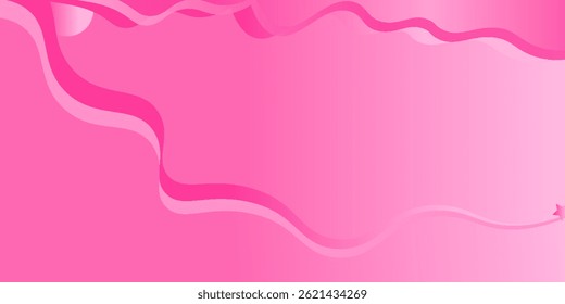 Tender pink gradient. Soft Classic Rose and French Fuchsia Pink Gradient Background. Beautiful Pink motion backdrop. Vector Illustration. 