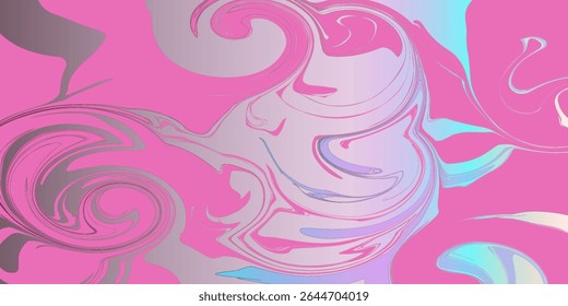 Gradiente rosa suave. Rosa Clássica Mole e Fundo de Gradiente Rosa Fúcsia Francês. Fundo de movimento rosa bonito. Textura de molde rosa monocromático. Ilustração de vetor. EPS 10.