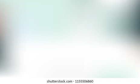 Tender Soft Gradient Mesh Blue, Green Color Overlay Vector Background. Trendy Dreamy Magic Greenery Pearlescent Wallpaper. Defocused Green, Blue Sky Green Nature Vibrant Modern Hologram Teal