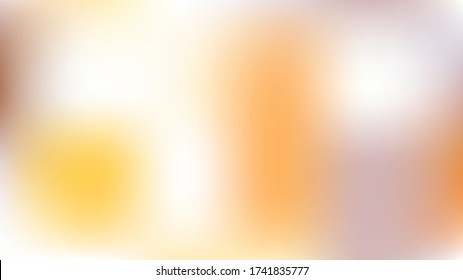 Tender Soft Gradient Mesh Blue, Orange Color Overlay Vector Background. Liquid Digital Magic Sky, Sea Pearlescent Wallpaper. Unfocused Purple, Gold Sky Sunset, Sunrise Vibrant Pearl Holographic Teal