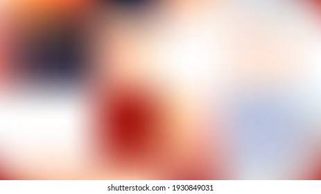 Fondo del vector de superposición de color naranja y azul de malla suave de la licitación. El cielo mágico Fluid Dreamy, el fondo de escritorio de Pearlescent Sea. Morado desenfocado, cielo dorado atardecer, sabor holográfico diverso y vibrante de Sunrise