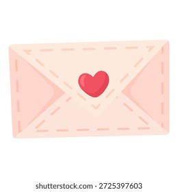 Uma imagem de carta vetorial em homenagem ao Dia dos Namorados. 14 de fevereiro. Conceito para parabéns, expressões de amor e celebração. Elemento para seu design.