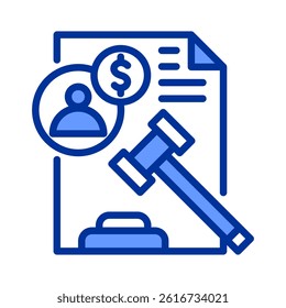 Tendering Icon Element For Design