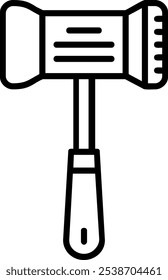 Tenderizer Vector Icon Design Symbol