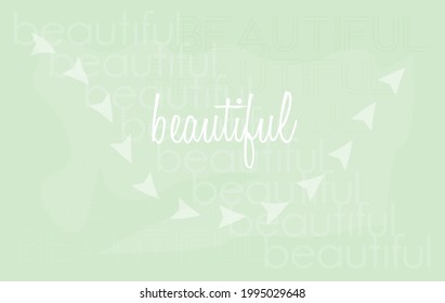 tenderly green background with light center inscriptions