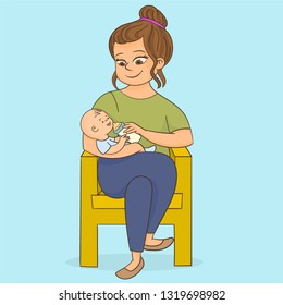 The tenderness of mother's love