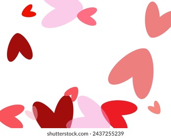 Tenderness, passion, love mood graphic design.  Vector illustration.