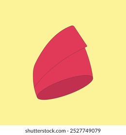 Tengkolok or Tanjak vector illustration. Traditional Malaysian male attire