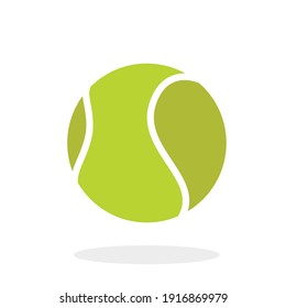 Tenis Ball Vektor isolated with white background