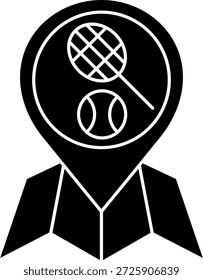 Tenis Line, Vektorsymbol, Design