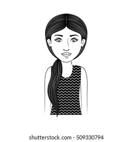 tennager girl icon