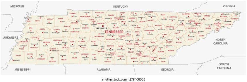 1,400 Nashville tennessee map Images, Stock Photos & Vectors | Shutterstock