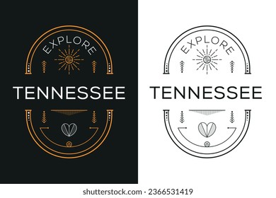 Tennessee City Design, Vector illustration.