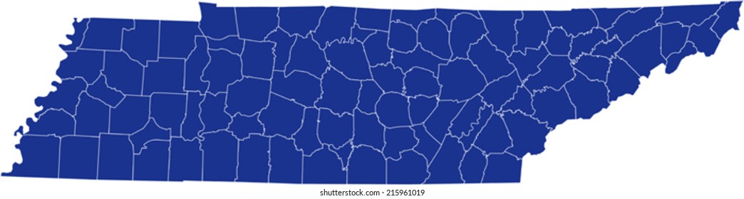 Tennessee  Map