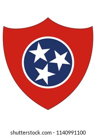Tennessee Shield Flag