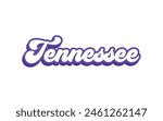 Tennessee typography design for tshirt hoodie baseball cap jacket and other uses vector