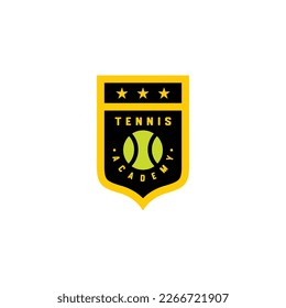 Tennis Academy Logo Design. Tennis Club Logo Vector
