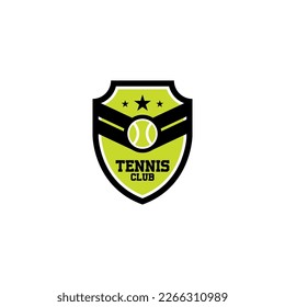 Tennis Army Club Logo Symbol. Tennis Ball Logo Vector