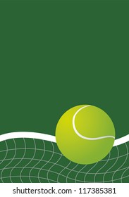 Tennis background design