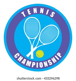 Tennis Badge Concept Design Templates