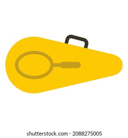 tennis bag clip art vector illustration